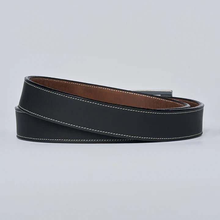 Nobel Trend™ Heritage Bison Leather Dress Belt