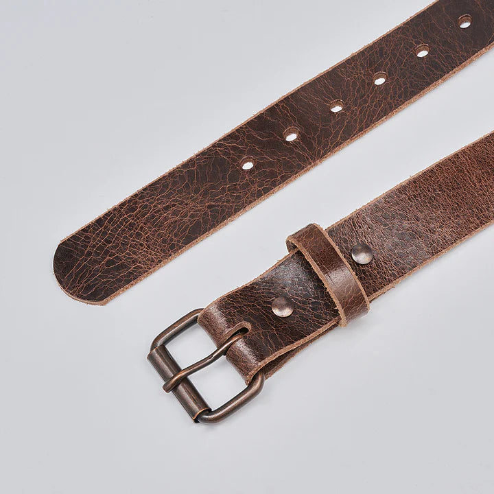 Nobel Trend™ Rustic Glazed Leather Jean Belt