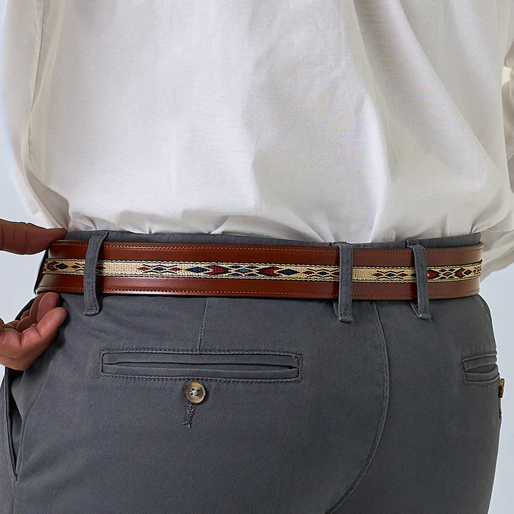 Nobel Trend™ Seneca Tapered Leather Belt