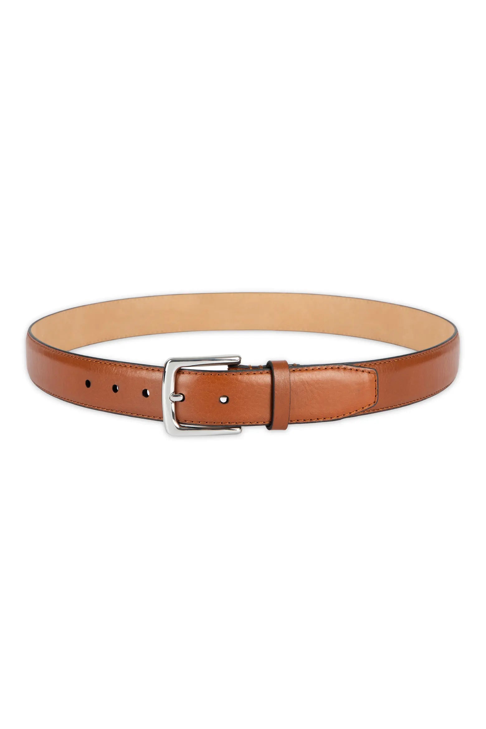 Classic Stitch Leather Belt for Men