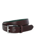 Slim Calfskin Leather Belt