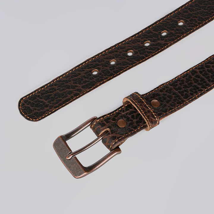 Nobel Trend™ Yellowstone Premium Bison Leather Belt