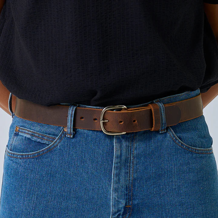 Nobel Trend™ Crazy Horse Water Buffalo Leather Jean Belt
